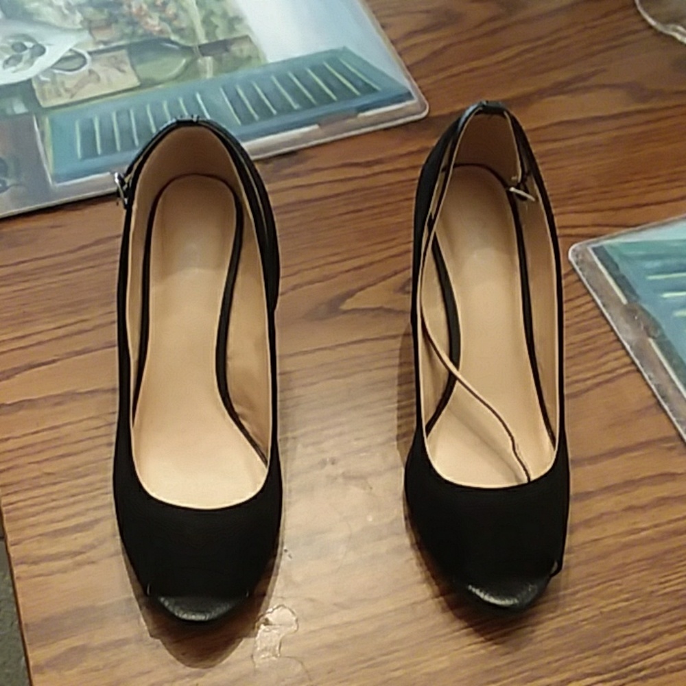 Suede Wedge Sandals!